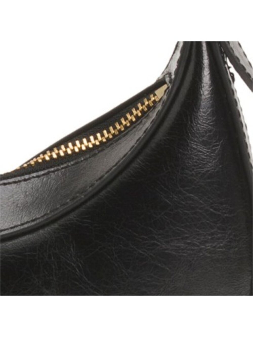OFF WHITE Leather Hemisphere Hobo With Logo Hardware And Chain Strap - Picture 4 of 5